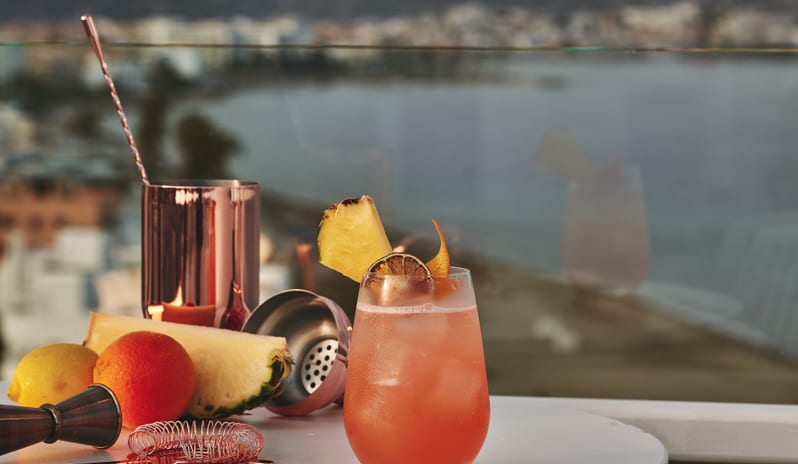 Up Ibiza Sky Society, Drinks